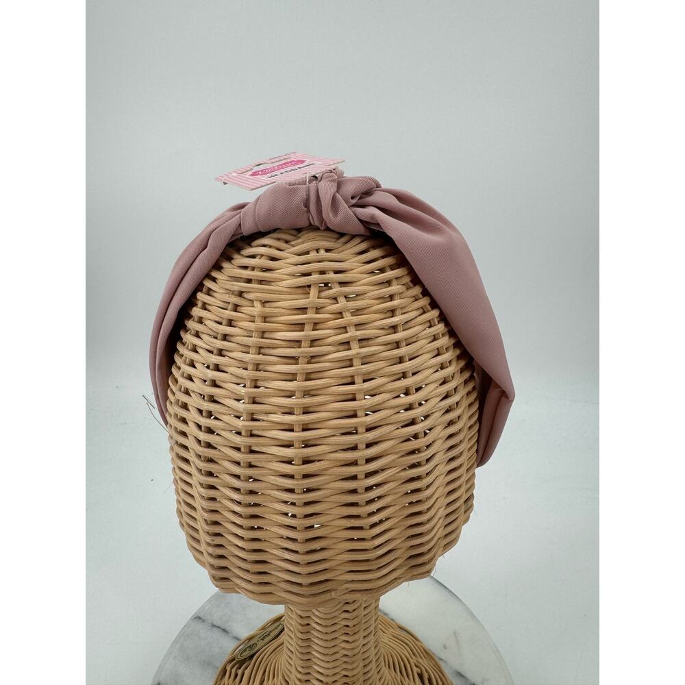 NWT The vintage cosmetic company headband blush pink
